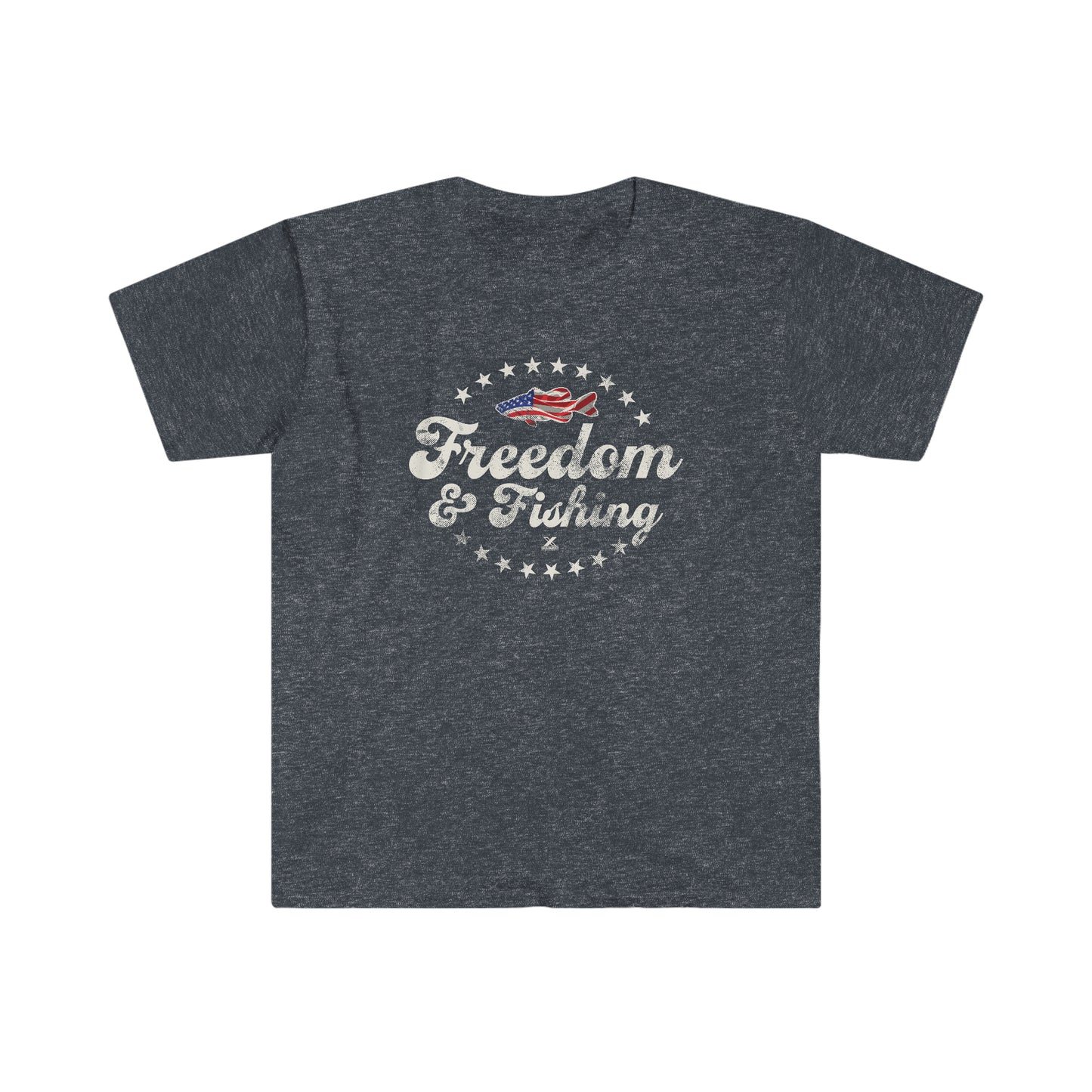 Patriotic Fishing T-Shirt