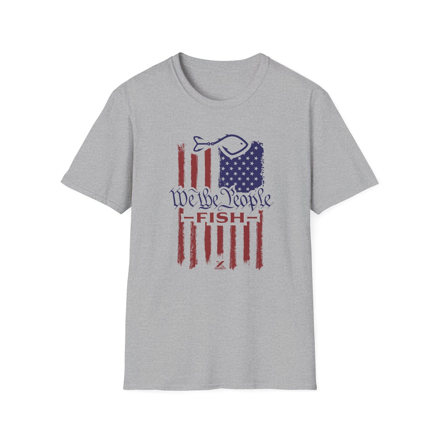 USA Flag Fishing T-Shirt