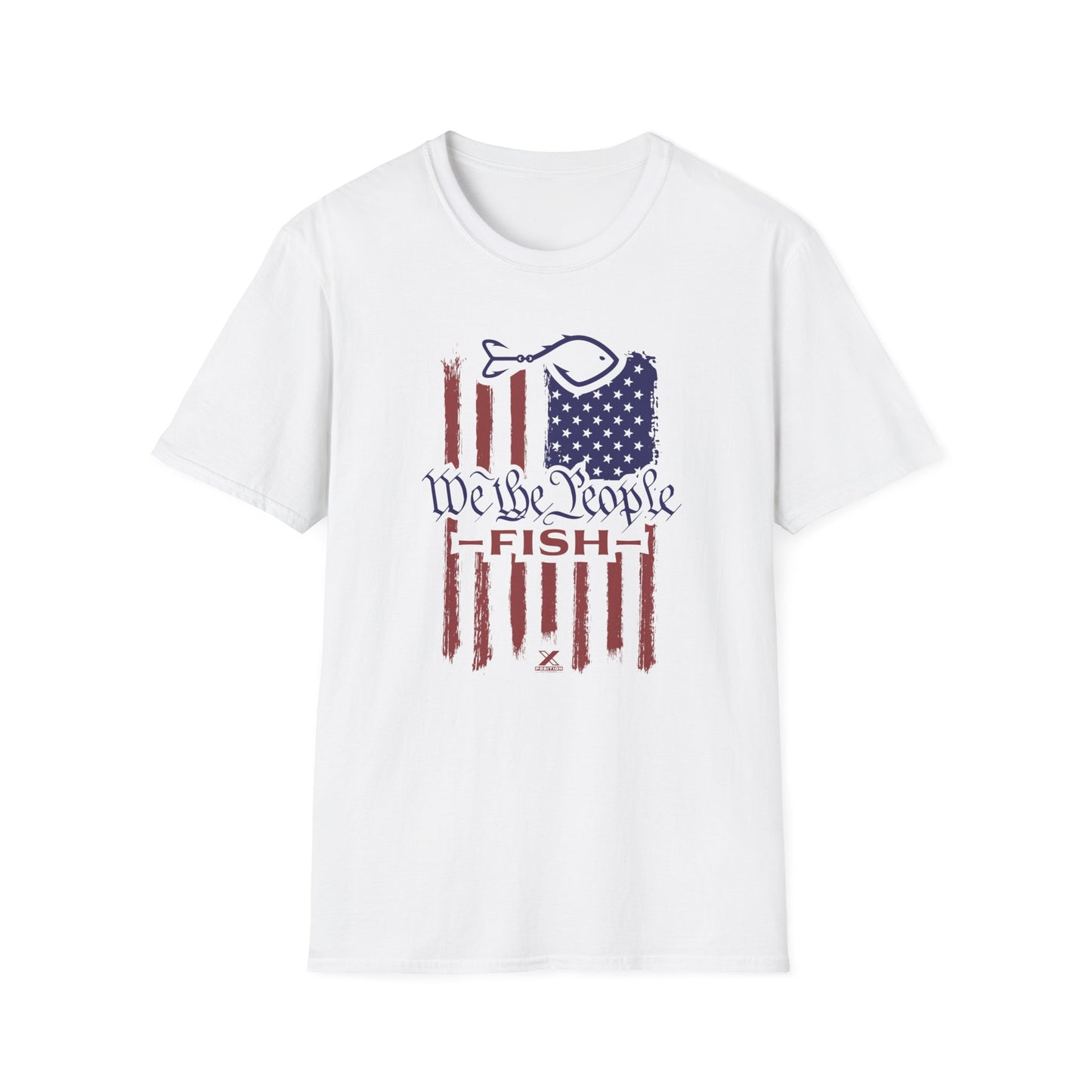 USA Flag Fishing T-Shirt