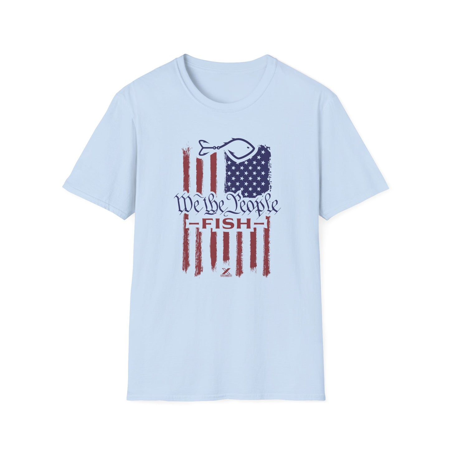 USA Flag Fishing T-Shirt