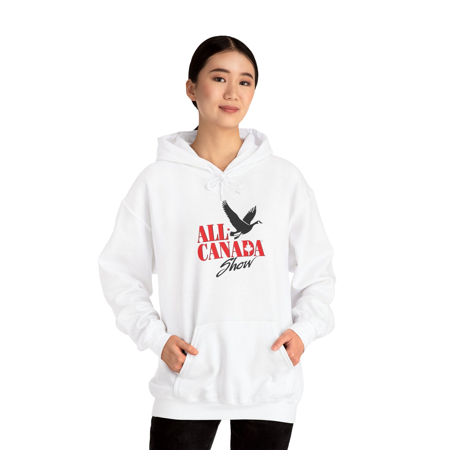 All Canada Logo Hoodie — "All Canada" logo Sweatshirt