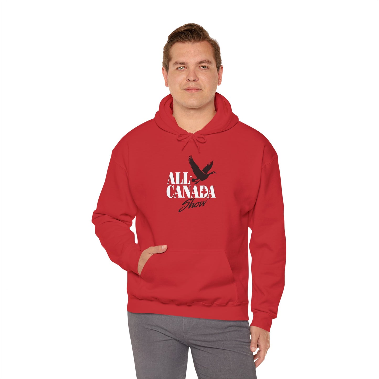 All Canada Logo Hoodie — "All Canada" logo Sweatshirt