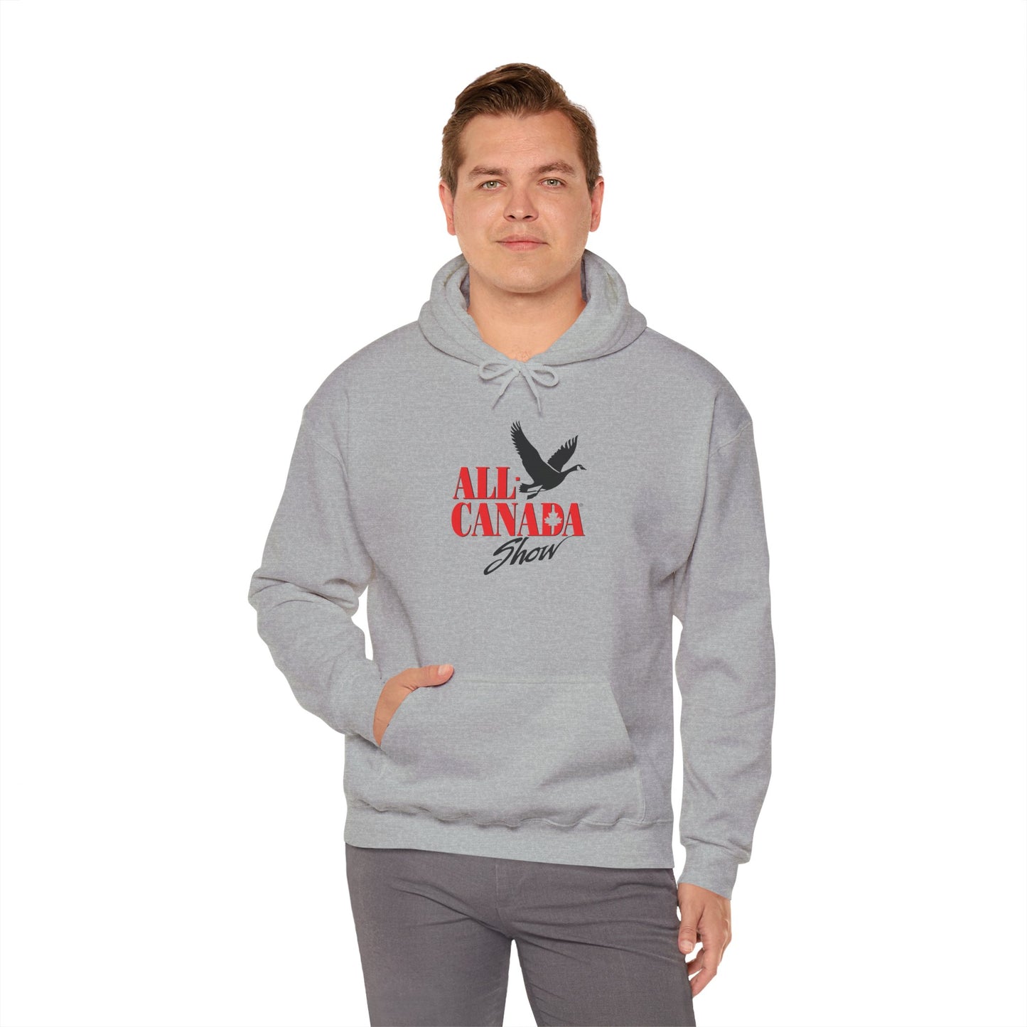 All Canada Logo Hoodie — "All Canada" logo Sweatshirt