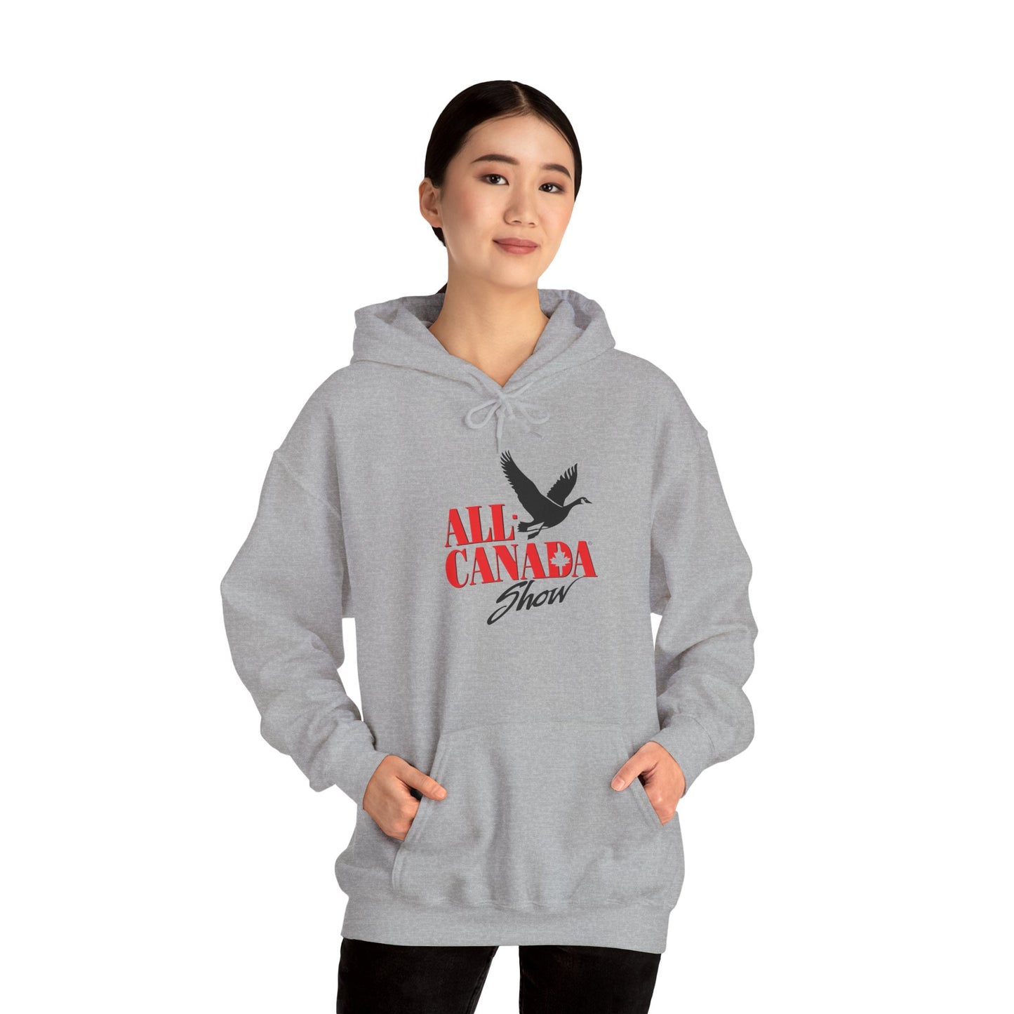 All Canada Logo Hoodie — "All Canada" logo Sweatshirt
