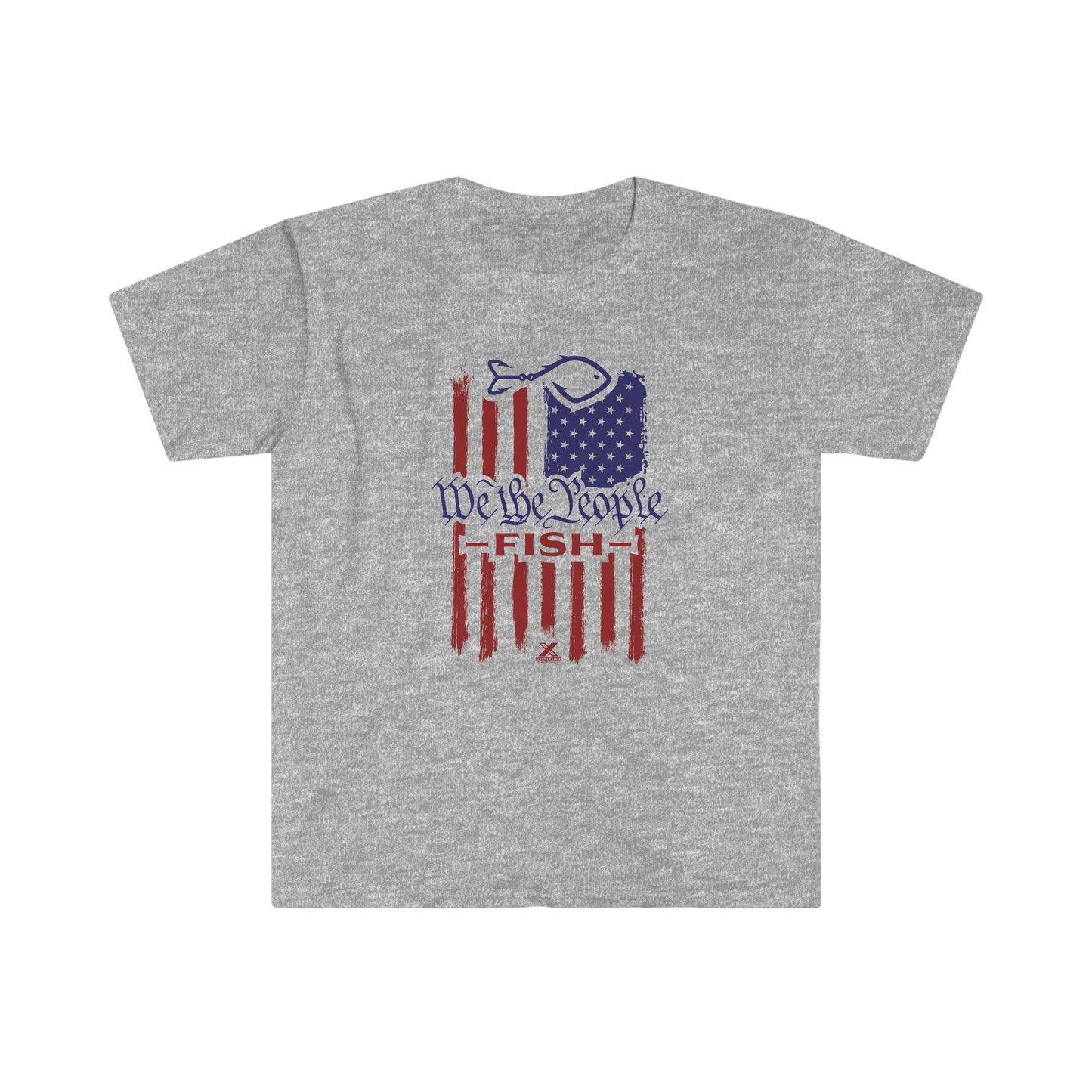 USA Flag Fishing T-Shirt