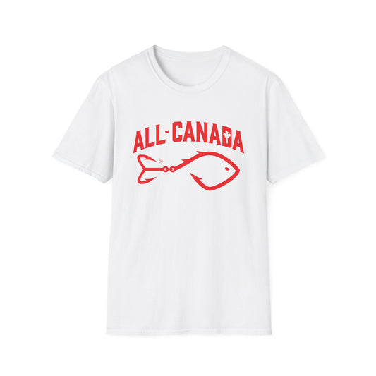 All-Canada Fish Tee — Canadian Fishing Graphic T-Shirt