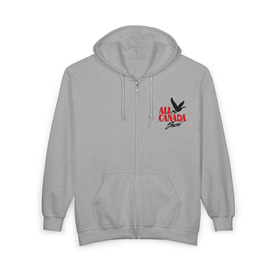 All Canada Logo Hoodie - Full Zip Sweatshirt
