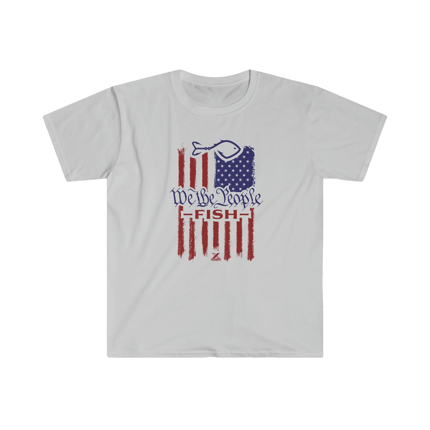 USA Flag Fishing T-Shirt