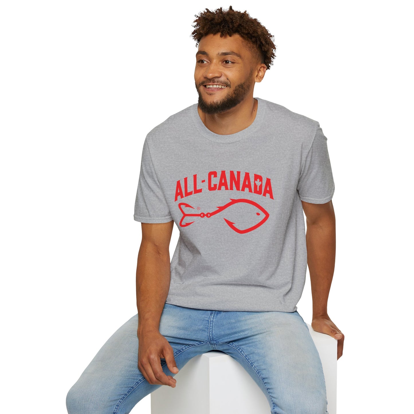 All-Canada Fish Tee — Canadian Fishing Graphic T-Shirt