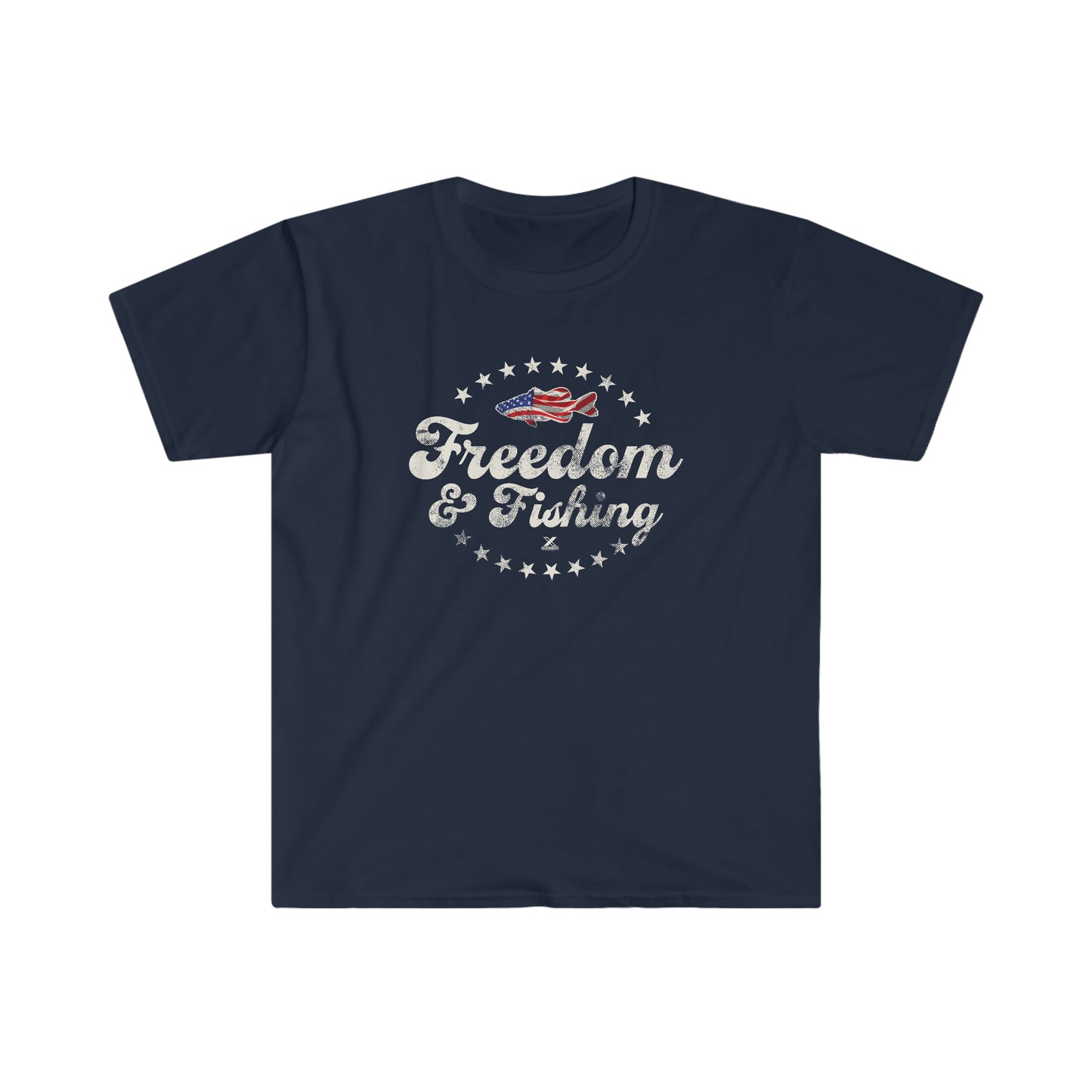 Patriotic Fishing T-Shirt