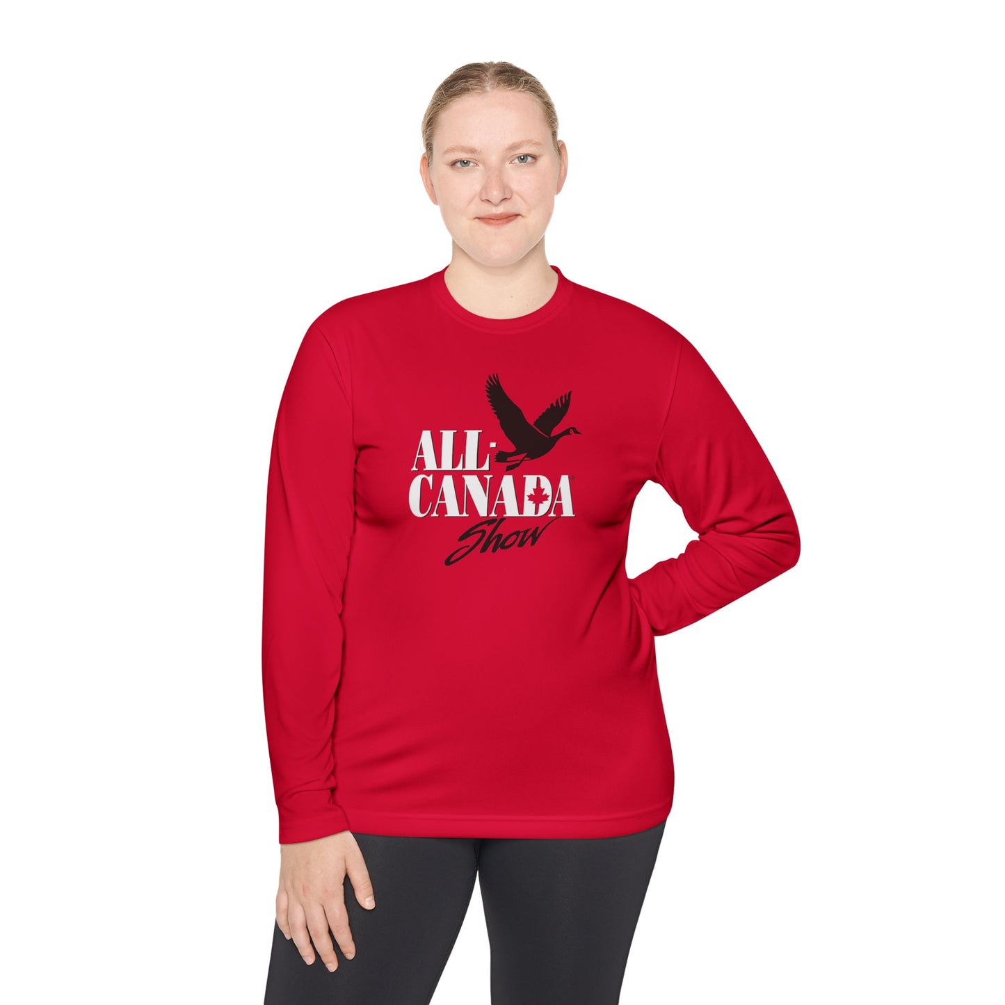 All-Canada Logo Performance Long Sleeve Tee