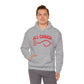 Canada Fishing Hoodie — "All Canada" Red Fish Graphic Sweatshirt