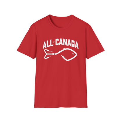 All-Canada Fish Tee — Canadian Fishing Graphic T-Shirt