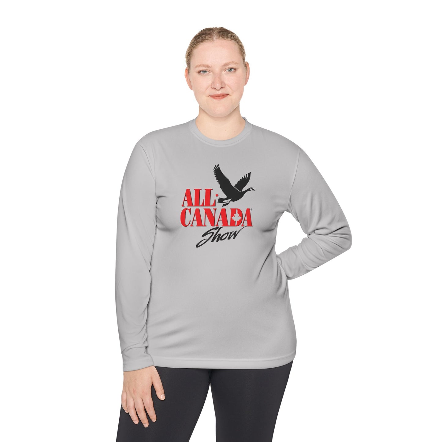 All-Canada Logo Performance Long Sleeve Tee