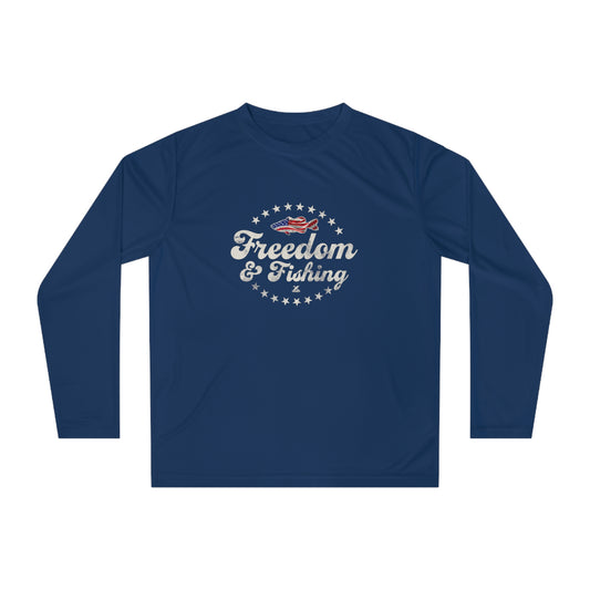 Patriotic Fishing Performance Shirt