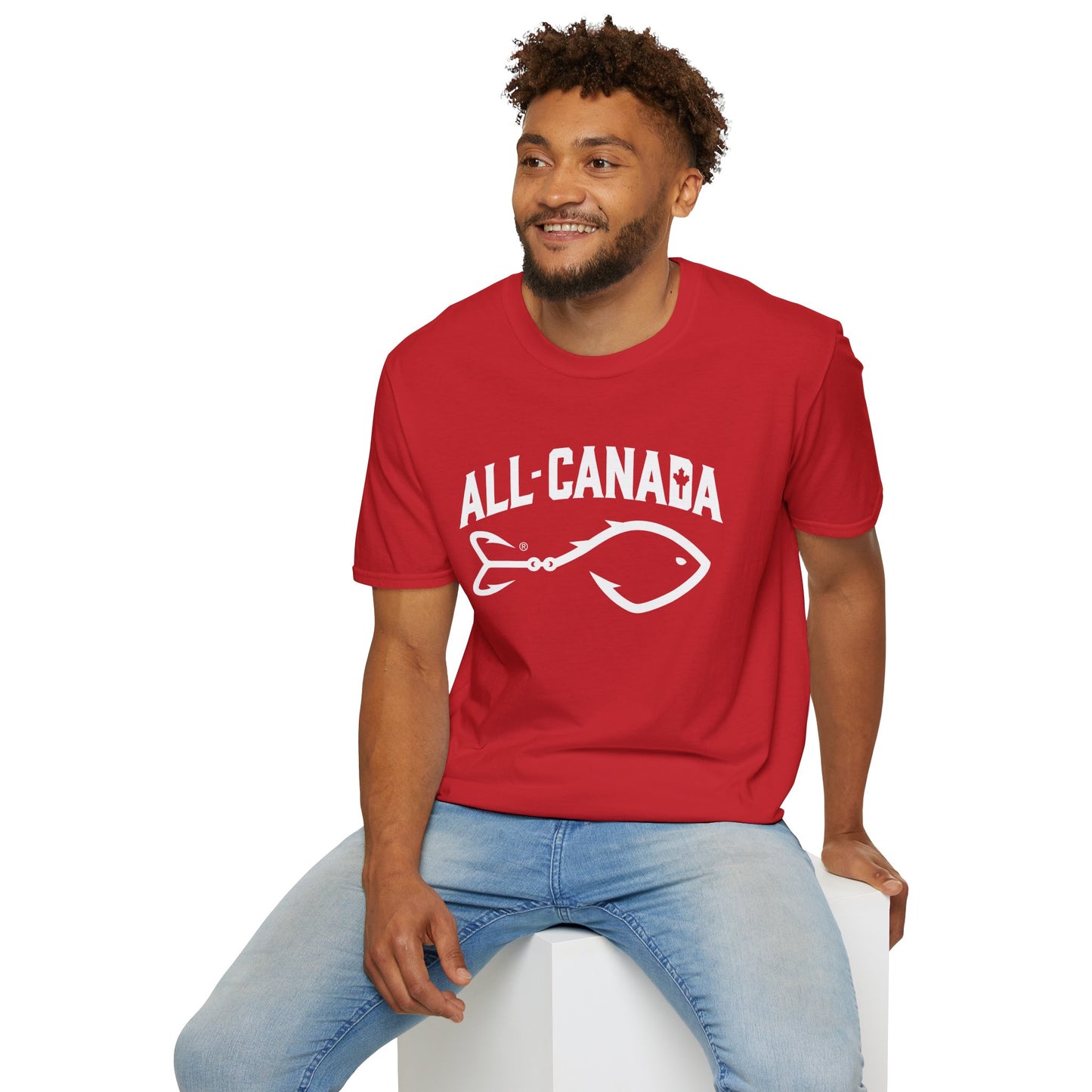 All-Canada Fish Tee — Canadian Fishing Graphic T-Shirt