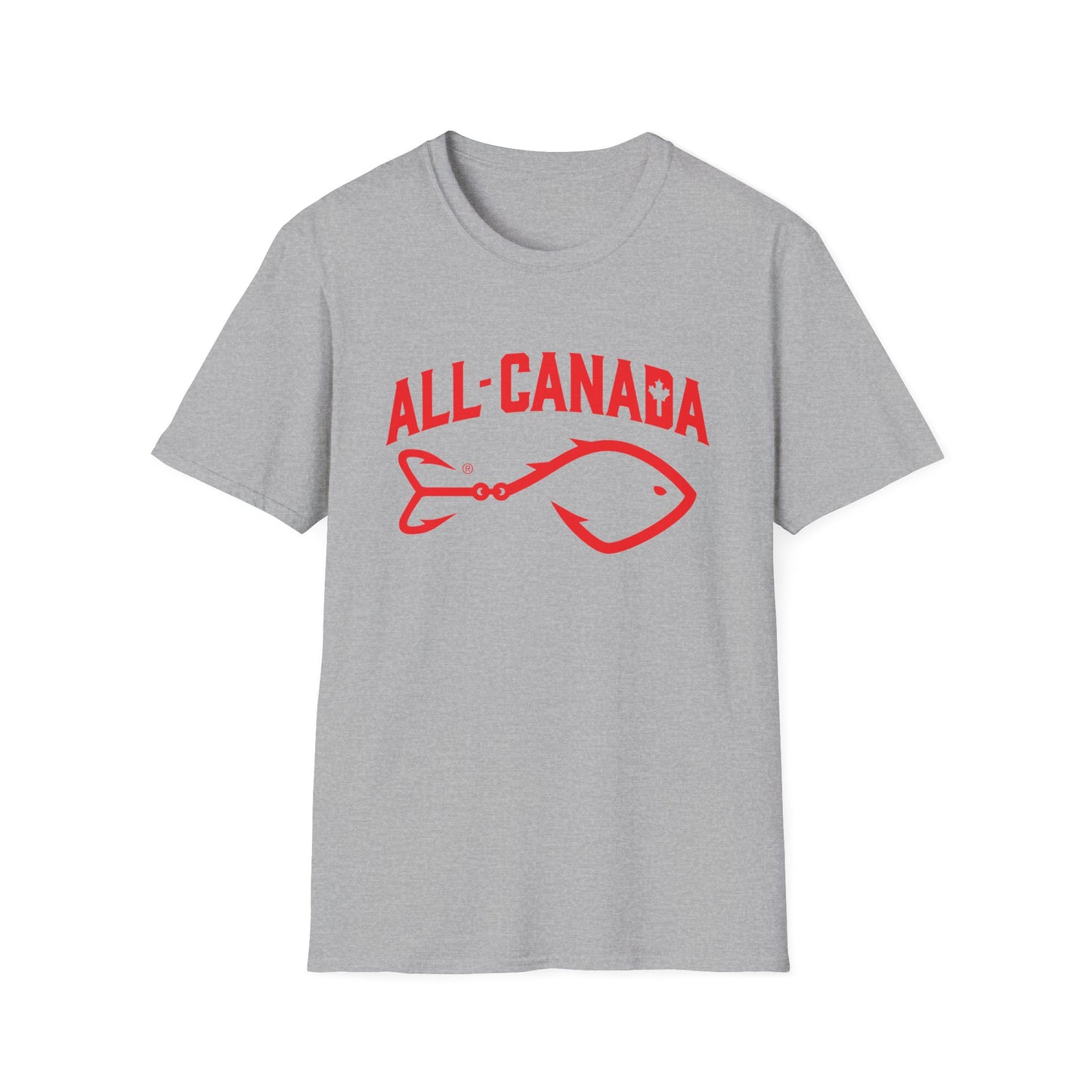 All-Canada Fish Tee — Canadian Fishing Graphic T-Shirt