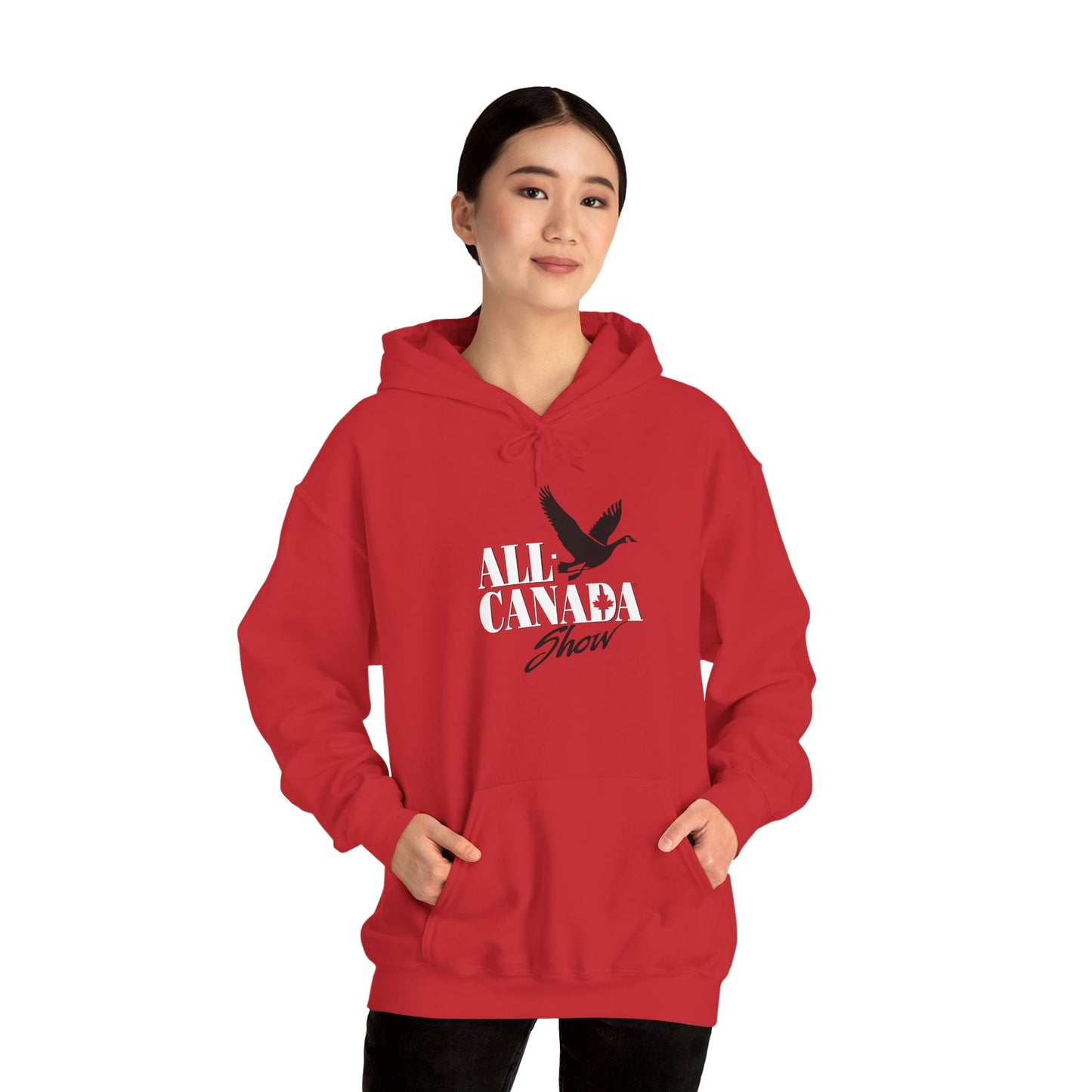 All Canada Logo Hoodie — "All Canada" logo Sweatshirt