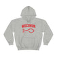 Wisconsin Arched Unisex Fishing Hoodie